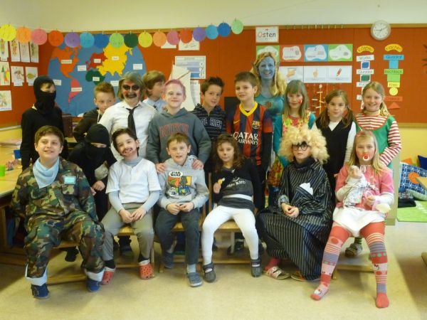 Fasching in der 3B